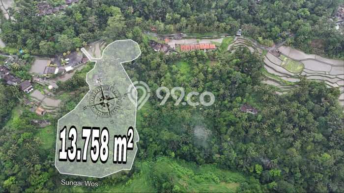 Dijual Tanah Kawasan Ubud, Luas 13758m2m², Akses Ubud, Gianyar, Gianyar Dijual Tanah Kawasan Ubud, Luas 13758m2m², Akses Ubud, Gianyar, Gianyar