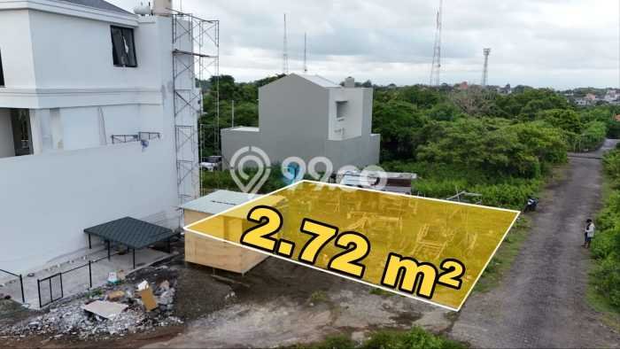 Tanah Dijual Area Strategis di Kutuh Badung 272m2 Tanah Dijual Area Strategis di Kutuh Badung 272m2