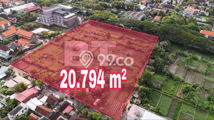 Dijual Tanah di Denpasar, Luas 20794m2 SHM Dijual Tanah di Denpasar, Luas 20794m2 SHM