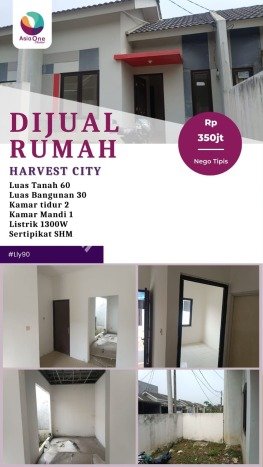 Rumah Budget Terbaik Siap Huni di Setu LT 60m2 Rumah Budget Terbaik Siap Huni di Setu LT 60m2