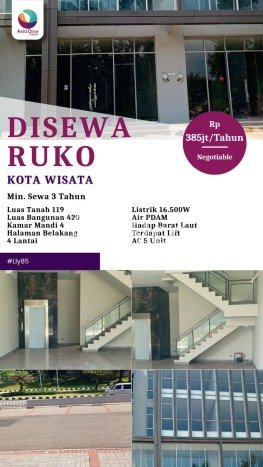 FOR RENT! Ruko di Cibubur Cocok untuk Bisnis 420m2 FOR RENT! Ruko di Cibubur Cocok untuk Bisnis 420m2