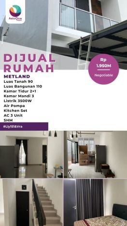 Rumah Modern Cantik 2 KT Siap Huni di Cileungsi Rumah Modern Cantik 2 KT Siap Huni di Cileungsi