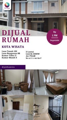 Dijual Rumah Modern 3 KT di Cibubur, Jakarta Timur Dijual Rumah Modern 3 KT di Cibubur, Jakarta Timur