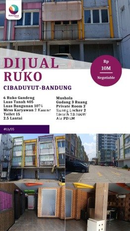 Ruko Bagus Dijual di Cibaduyut Bandung Strategis Cocok untuk Kembangkan Bisnis Ruko Bagus Dijual di Cibaduyut Bandung Strategis Cocok untuk Kembangkan Bisnis