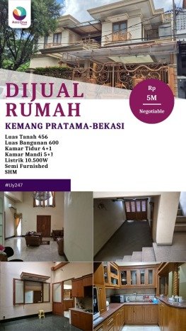 Dijual Rumah Mewah Megah Dengan View Eksklusif di Kemang Pratama, Bekasi Dijual Rumah Mewah Megah Dengan View Eksklusif di Kemang Pratama, Bekasi
