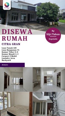 Jarang Ada! Rumah Sewa 4 Kamar Bagus Siap Huni Cibubur Jarang Ada! Rumah Sewa 4 Kamar Bagus Siap Huni Cibubur