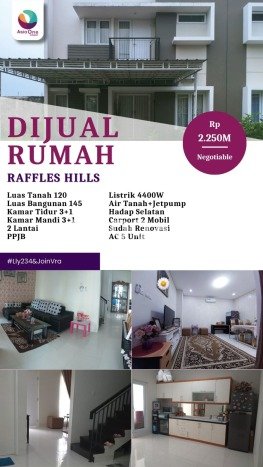 Rumah Luas Asri 4 KT Siap Pakai di Cibubur Jakarta Timur Rumah Luas Asri 4 KT Siap Pakai di Cibubur Jakarta Timur