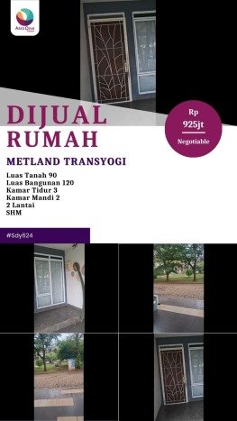 Rumah Strategis Minimalis Lb 120m2 di Cileungsi, Bogor Rumah Strategis Minimalis Lb 120m2 di Cileungsi, Bogor