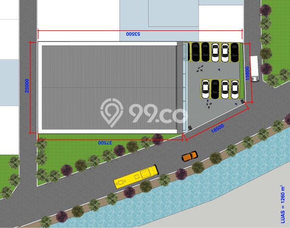 Jual Tanah Kawasan , Luas 1260m2m², Akses Mudah Jual Tanah Kawasan , Luas 1260m2m², Akses Mudah