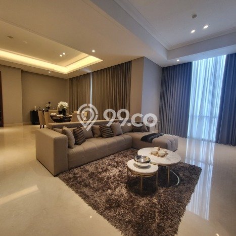 Hunian Apartemen Strategis di Gatot Subroto Punya 3 Kamar Tidur & 3 Kamar Mandi Hunian Apartemen Strategis di Gatot Subroto Punya 3 Kamar Tidur & 3 Kamar Mandi