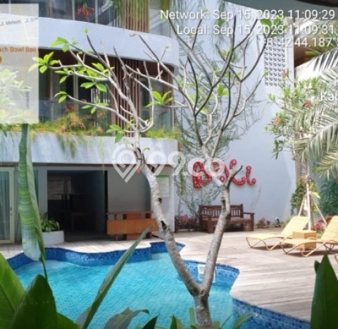 Hotel Area Premium Kawasan Kuta, Luas 17m2m², Ramai Hotel Area Premium Kawasan Kuta, Luas 17m2m², Ramai