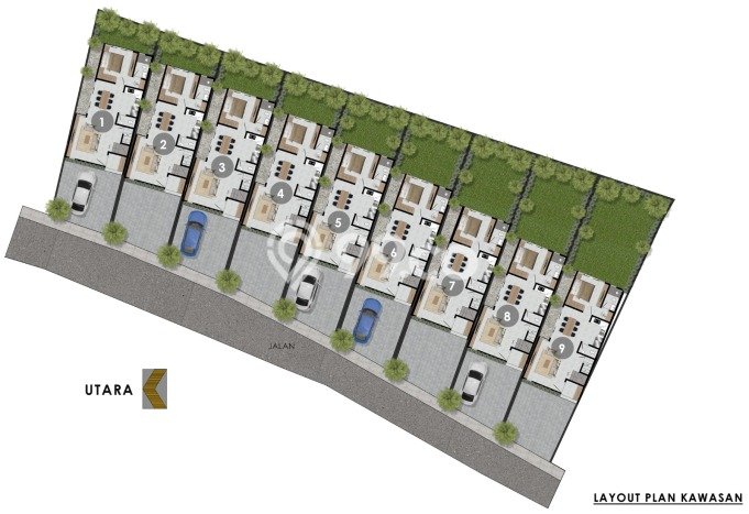 Rumah Minimalis 4 KT LT 130m2 di Dalung Rumah Minimalis 4 KT LT 130m2 di Dalung