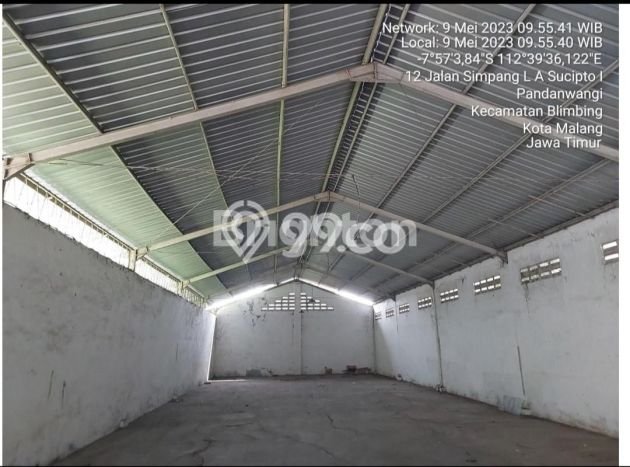 Gudang Disewakan Lokasi Blimbing Malang Harga Spesial! Gudang Disewakan Lokasi Blimbing Malang Harga Spesial!