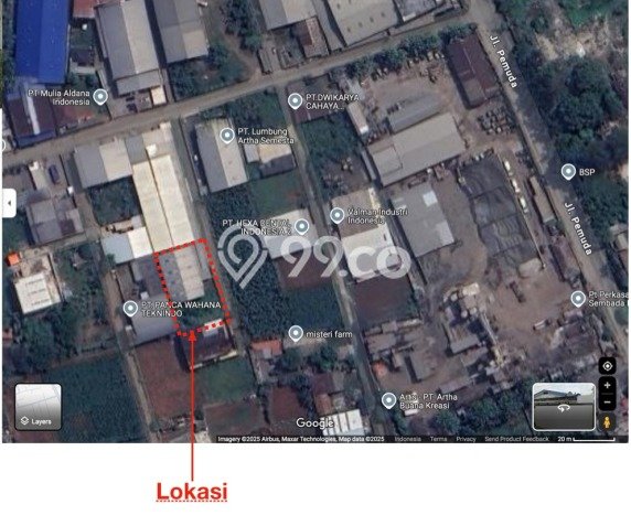 Gudang Dijual di Gunung Sindur Bogor dengan Luas Bangunan 731m2 Gudang Dijual di Gunung Sindur Bogor dengan Luas Bangunan 731m2