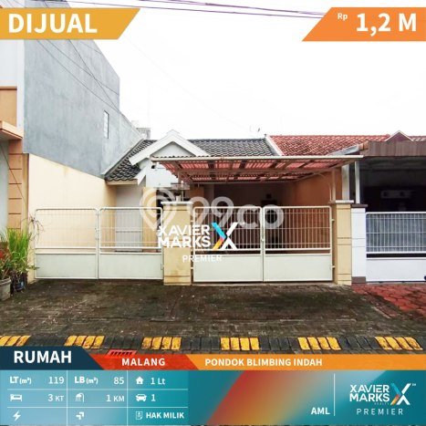 Dijual Hunian Rumah Terawat 3 KT di Araya, Malang Dijual Hunian Rumah Terawat 3 KT di Araya, Malang
