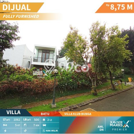 Ready to Use! Premium House LT 1062m2 Desain Modern di Batu Ready to Use! Premium House LT 1062m2 Desain Modern di Batu