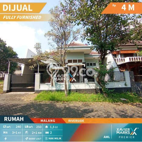 Rumah Eksklusif Siap Huni LT 240m2 di Blimbing, Malang Rumah Eksklusif Siap Huni LT 240m2 di Blimbing, Malang