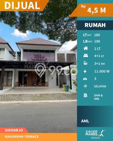 Dijual Hunian Mewah dengan Fasilitas Sekitar Lengkap di Sidoarjo, Sidoarjo Dijual Hunian Mewah dengan Fasilitas Sekitar Lengkap di Sidoarjo, Sidoarjo