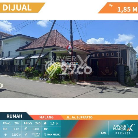 Dijual Rumah 6 Kamar Lokasi Ideal Nyaman dan Strategis di Klojen Dijual Rumah 6 Kamar Lokasi Ideal Nyaman dan Strategis di Klojen