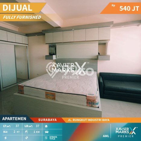 Apartemen Favorit Nyaman Dijual di Surabaya dengan 2 Kamar Tidur Apartemen Favorit Nyaman Dijual di Surabaya dengan 2 Kamar Tidur