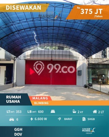 Komersial Disewakan Lokasi Blimbing Malang Harga Spesial! Komersial Disewakan Lokasi Blimbing Malang Harga Spesial!