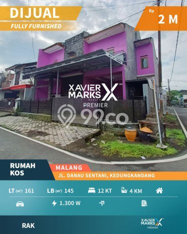 Dijual Segera Rumah Kost di Sawojajar, Malang 12 Kamar Dijual Segera Rumah Kost di Sawojajar, Malang 12 Kamar