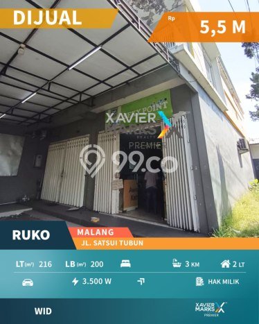 Unit Ruko Strategis di Sukun, Malang Potensi Bisnis Besar Unit Ruko Strategis di Sukun, Malang Potensi Bisnis Besar