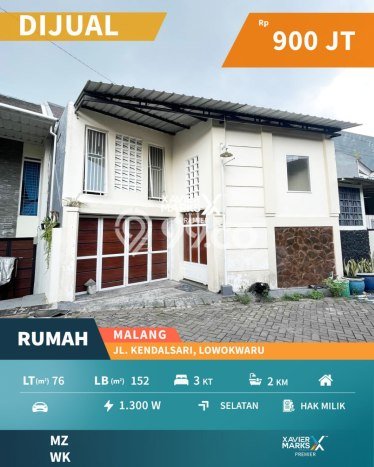 Rumah LT 76m2m² / LB 152m2m² Fasilitas Kolam Renang di Lowokwaru, Malang Rumah LT 76m2m² / LB 152m2m² Fasilitas Kolam Renang di Lowokwaru, Malang