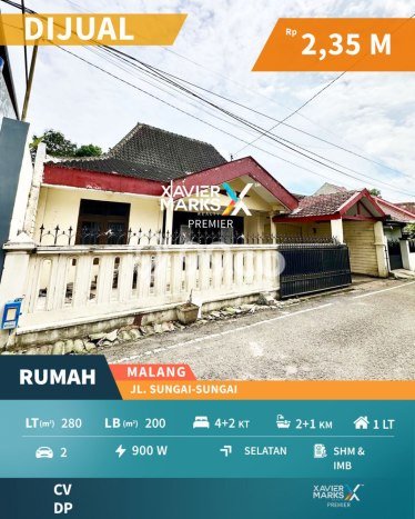 Hunian Cantik Modern Lb 200m2 di Blimbing, Malang Hunian Cantik Modern Lb 200m2 di Blimbing, Malang