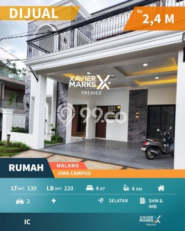 Dijual Cepat Rumah Bagus Siap Huni LB 220m2 di Dau, Malang Dijual Cepat Rumah Bagus Siap Huni LB 220m2 di Dau, Malang