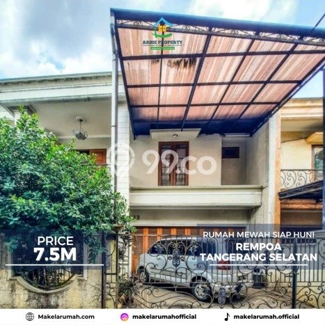 Rumah Elit Modern Tanpa Renovasi di Rempoa Tangerang Rumah Elit Modern Tanpa Renovasi di Rempoa Tangerang