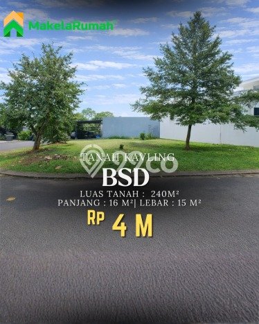 Jarang Ada! Tanah di BSD Punya Luas 240m2 PPJB Jarang Ada! Tanah di BSD Punya Luas 240m2 PPJB