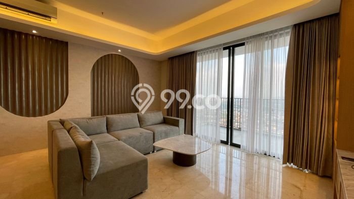 Apartemen Nyaman untuk Disewa, 3 Kamar di Jakarta Selatan Apartemen Nyaman untuk Disewa, 3 Kamar di Jakarta Selatan