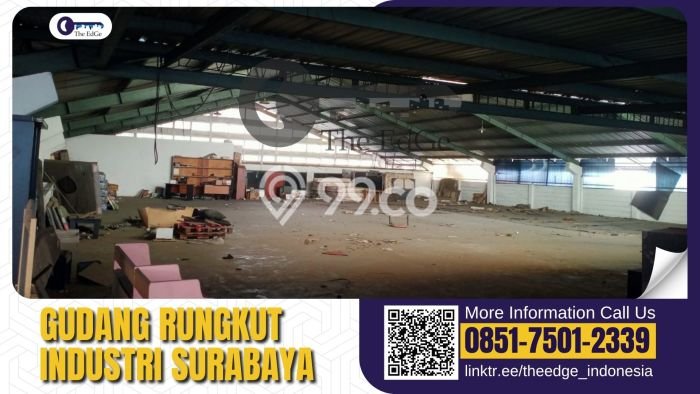 Gudang Paling Dicari LB 2500m2 Dijual di Kenjeran Gudang Paling Dicari LB 2500m2 Dijual di Kenjeran