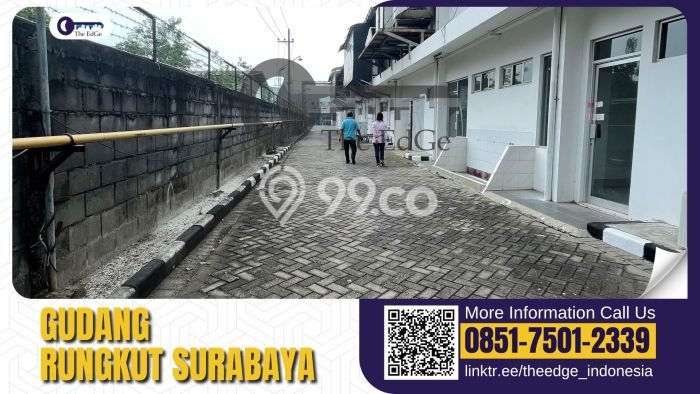 Gudang Dijual di Surabaya LT 3927m2 & LB 3760m2 Lokasi Terbaik! Gudang Dijual di Surabaya LT 3927m2 & LB 3760m2 Lokasi Terbaik!