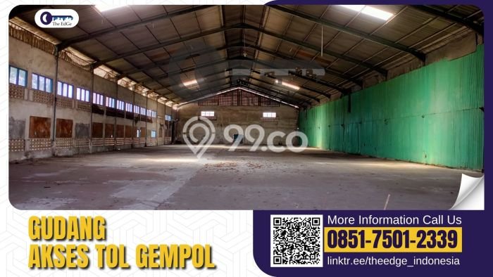 Gudang disewakan lokasi strategis Gempol Pasuruan 12741m2 Gudang disewakan lokasi strategis Gempol Pasuruan 12741m2