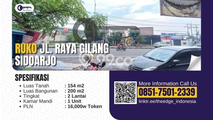 Ruko Dijual di Taman LT 154m2, LB 200m2 untuk Investasi Ruko Dijual di Taman LT 154m2, LB 200m2 untuk Investasi
