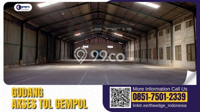 Gudang disewakan lokasi strategis Gempol Pasuruan 12741m2 Gudang disewakan lokasi strategis Gempol Pasuruan 12741m2