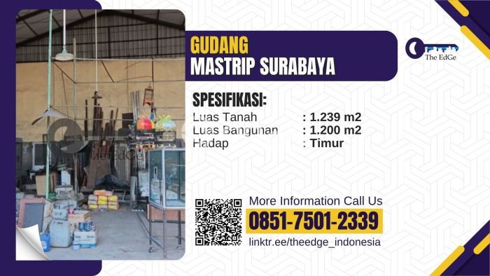 Paling Diincar! Gudang Dijual di Karangpilang Harga Kompetitif Paling Diincar! Gudang Dijual di Karangpilang Harga Kompetitif