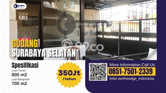 SENTRA BISNIS! Gudang Kawasan Rungkut, Luas 700m2m², Lokasi Strategis SENTRA BISNIS! Gudang Kawasan Rungkut, Luas 700m2m², Lokasi Strategis