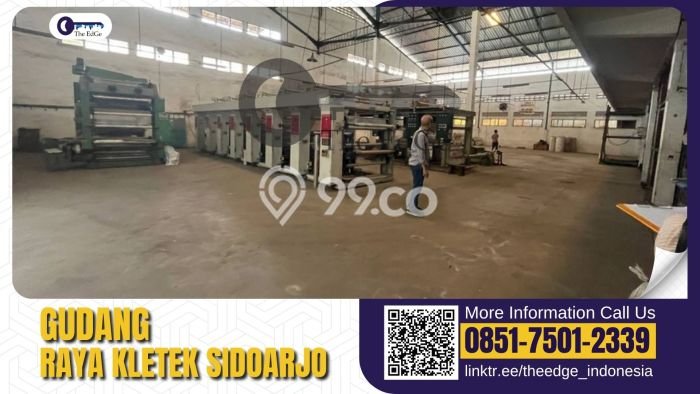 Unit Gudang Disewa Lokasi Taman, Sidoarjo Spesifikasi Luas Bangunan 4000m2 Unit Gudang Disewa Lokasi Taman, Sidoarjo Spesifikasi Luas Bangunan 4000m2
