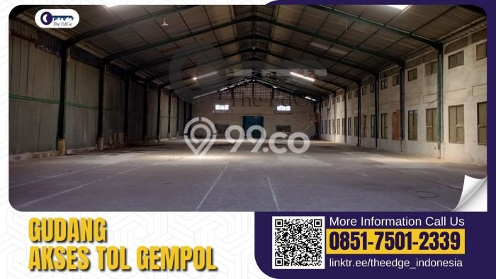 Gudang disewakan lokasi strategis Gempol Pasuruan 12741m2 Gudang disewakan lokasi strategis Gempol Pasuruan 12741m2