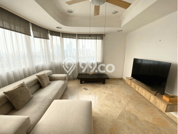 Apartemen Nyaman untuk Disewa, 3 Kamar di Jakarta Selatan Apartemen Nyaman untuk Disewa, 3 Kamar di Jakarta Selatan
