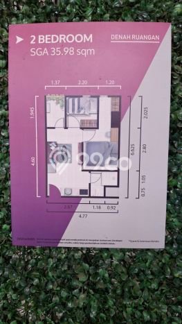 Siap Huni Apartemen di Tangerang 2 Kamar & 1 Kamar Mandi, Luas 35m2 Siap Huni Apartemen di Tangerang 2 Kamar & 1 Kamar Mandi, Luas 35m2