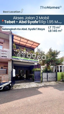 For Sale Rumah 4 Kamar Lokasi Strategis Nyaman dan Strategis di Tebet For Sale Rumah 4 Kamar Lokasi Strategis Nyaman dan Strategis di Tebet