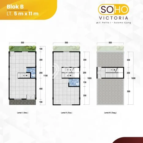 Hunian Cantik Minimalis Lb 84m2 di Medan Timur, Medan Hunian Cantik Minimalis Lb 84m2 di Medan Timur, Medan