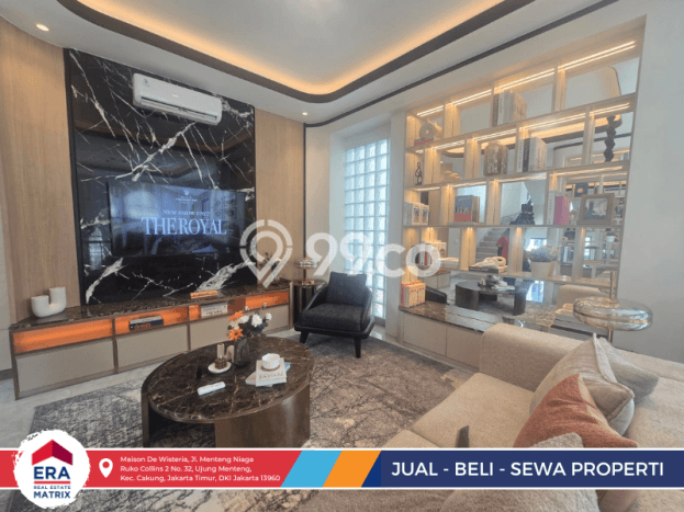 Rumah Mewah LB 223m2 Siap Huni Desain Elegan di Klender, Jakarta Timur Rumah Mewah LB 223m2 Siap Huni Desain Elegan di Klender, Jakarta Timur