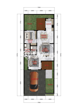 Dijual Hunian Rumah Nyaman 4 Kamar di Penatih, Denpasar Dijual Hunian Rumah Nyaman 4 Kamar di Penatih, Denpasar