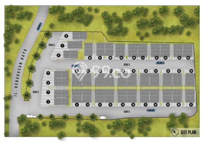 Rumah Minimalis 2 KT di Kebagusan Jakarta Selatan Unfurnished Rumah Minimalis 2 KT di Kebagusan Jakarta Selatan Unfurnished