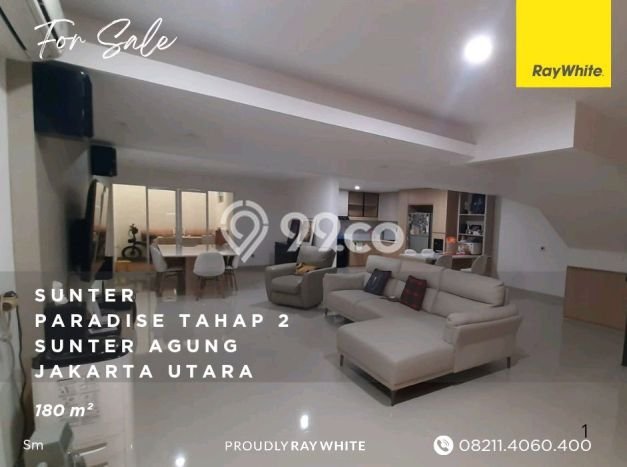 Hunian Elit LB 285m2 Siap Pakai Desain Elegan di Sunter, Jakarta Utara Hunian Elit LB 285m2 Siap Pakai Desain Elegan di Sunter, Jakarta Utara